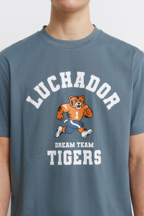 Springfield Majica kratak rukav Plava