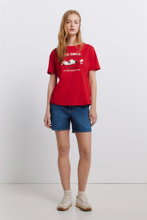 Springfield Majica sa kratkim rukavima Snoopy Narandžasta