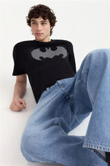 Springfield Majica Batman Signal Crna