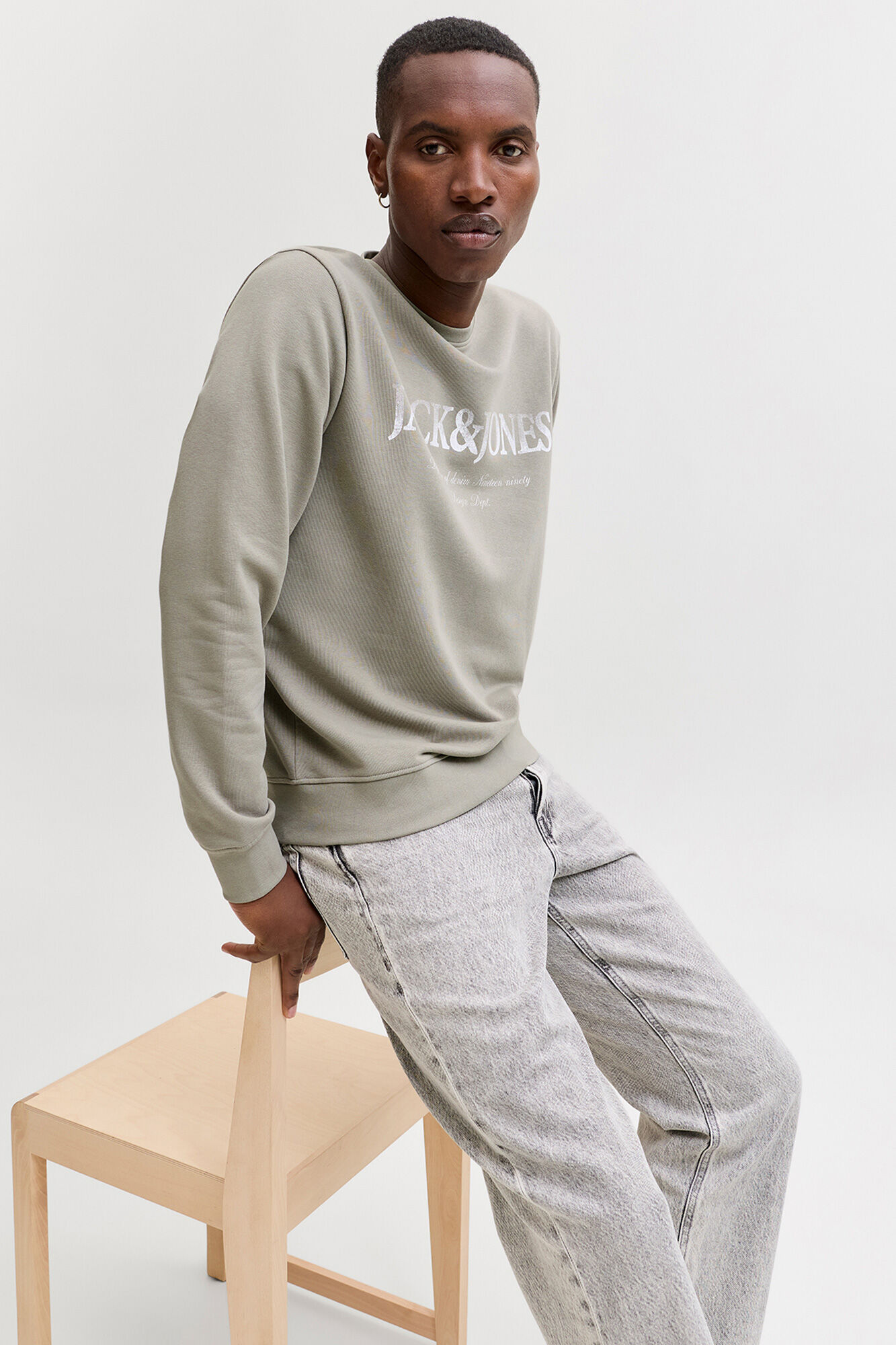 Jack & Jones Sudadera logo grande