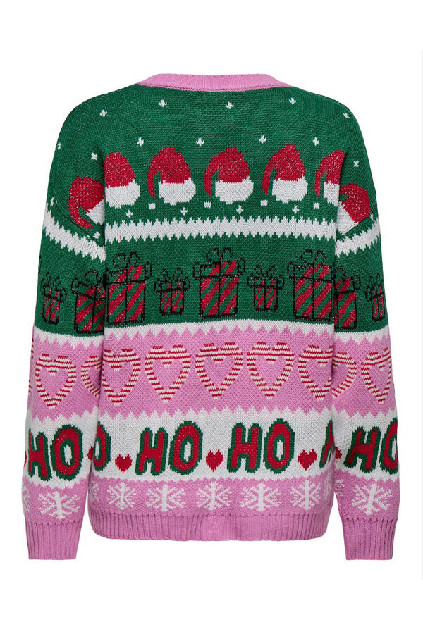 Only Jersey navide&ntilde;o rosa