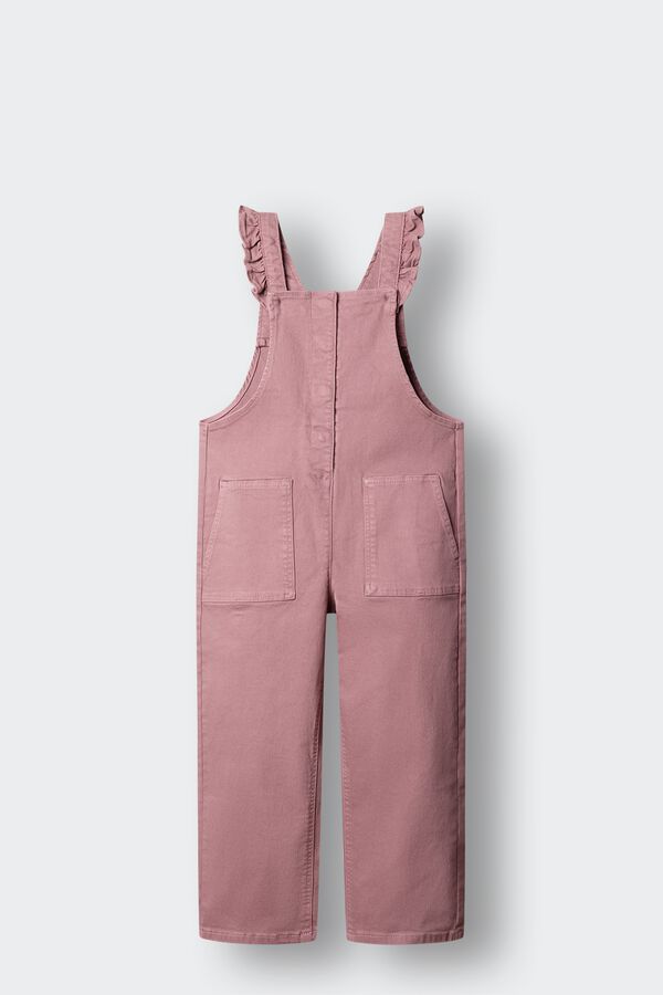 Springfield Kids Kombinezon sa karnerima za devojčice Roze