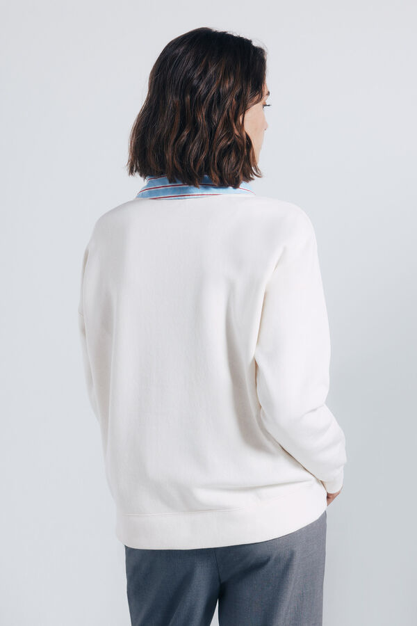 Springfield V&aacute;rosi grafikus pul&oacute;ver term&eacute;szetes