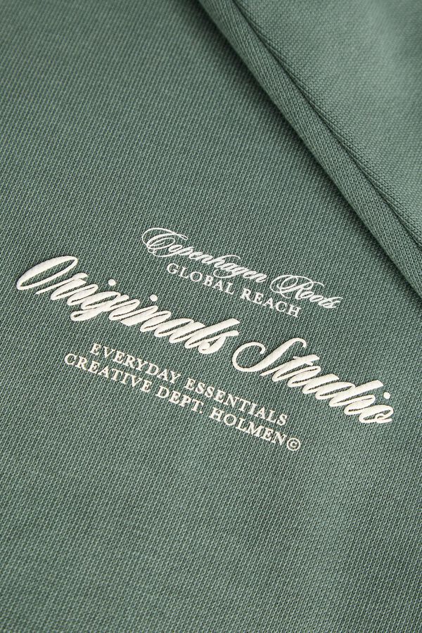 Jack & Jones Sweatshirt gola redonda verde