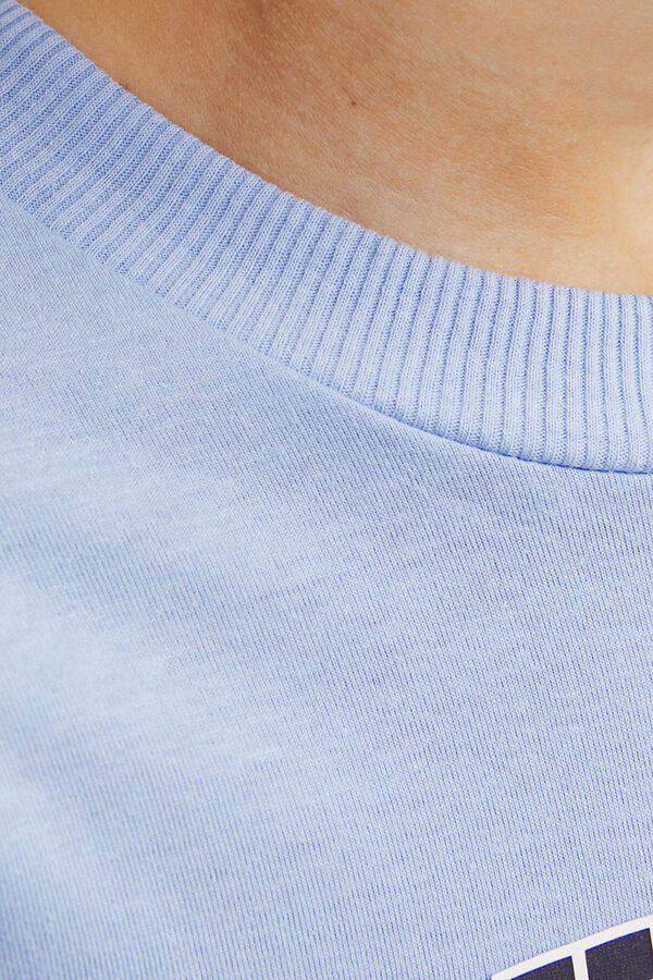 Jack & Jones Junior Camiseta estampada regular fit azul