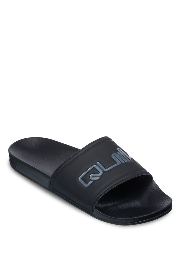Quiksilver Chanclas con banda y logo negro