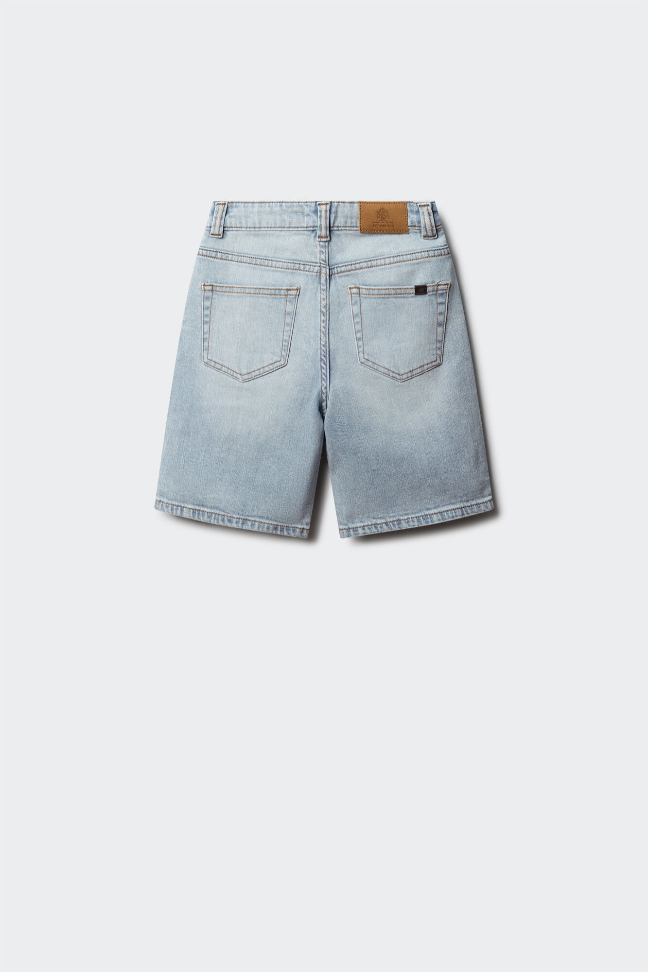 Springfield Kids Bermuda straight denim para crian&ccedil;a