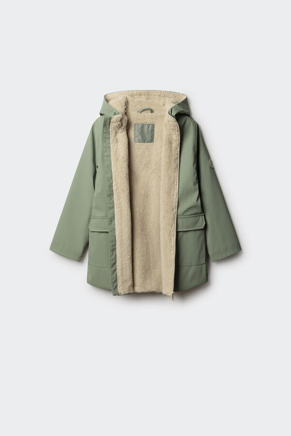 Springfield Kids GUMIRANA jakna za devojčice Zelena