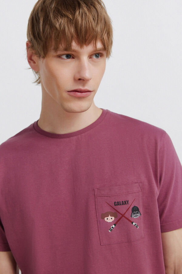 Springfield Star Wars kratka pidžama Bordo