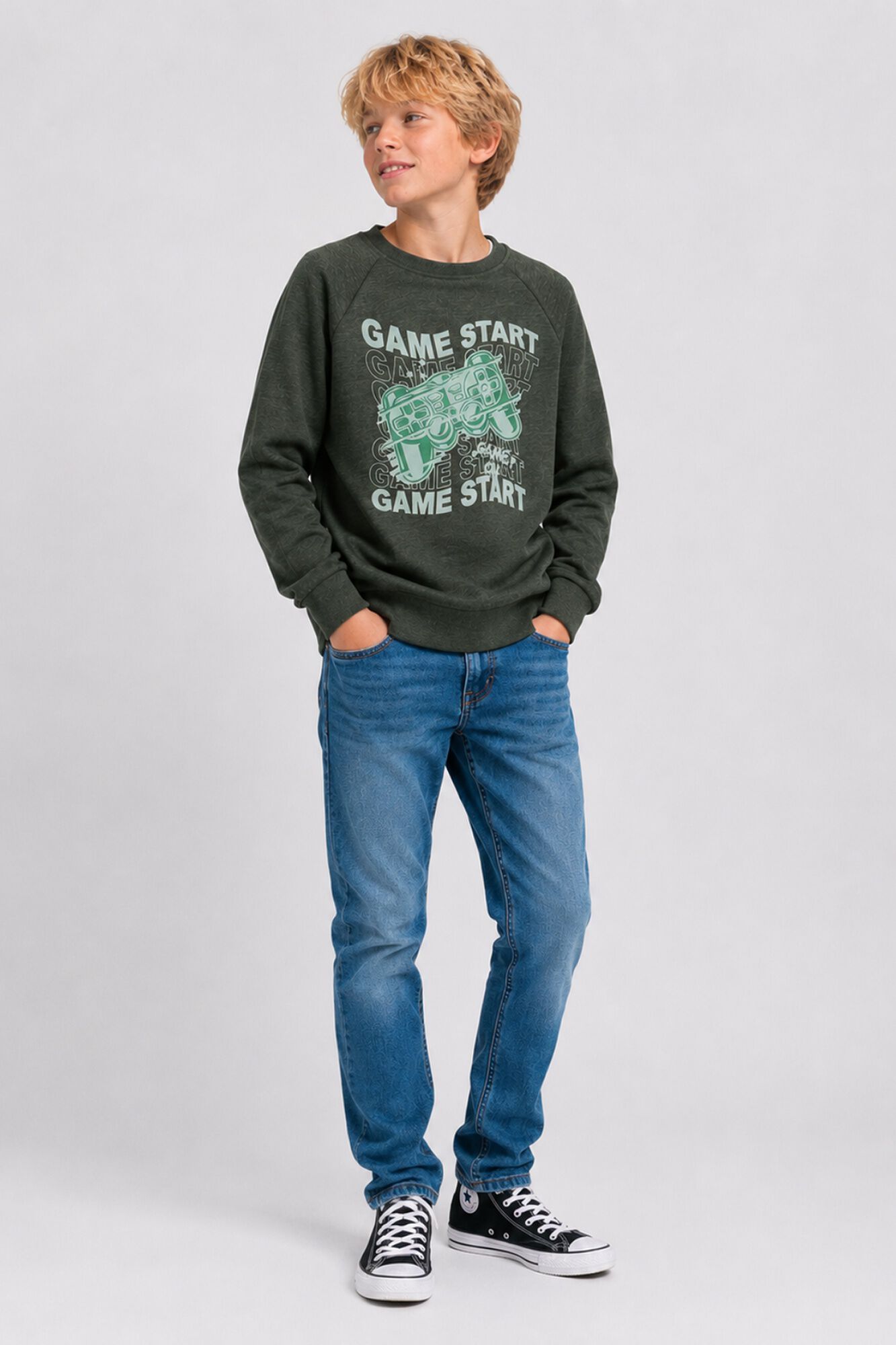 Name It Sudadera de cuello redondo