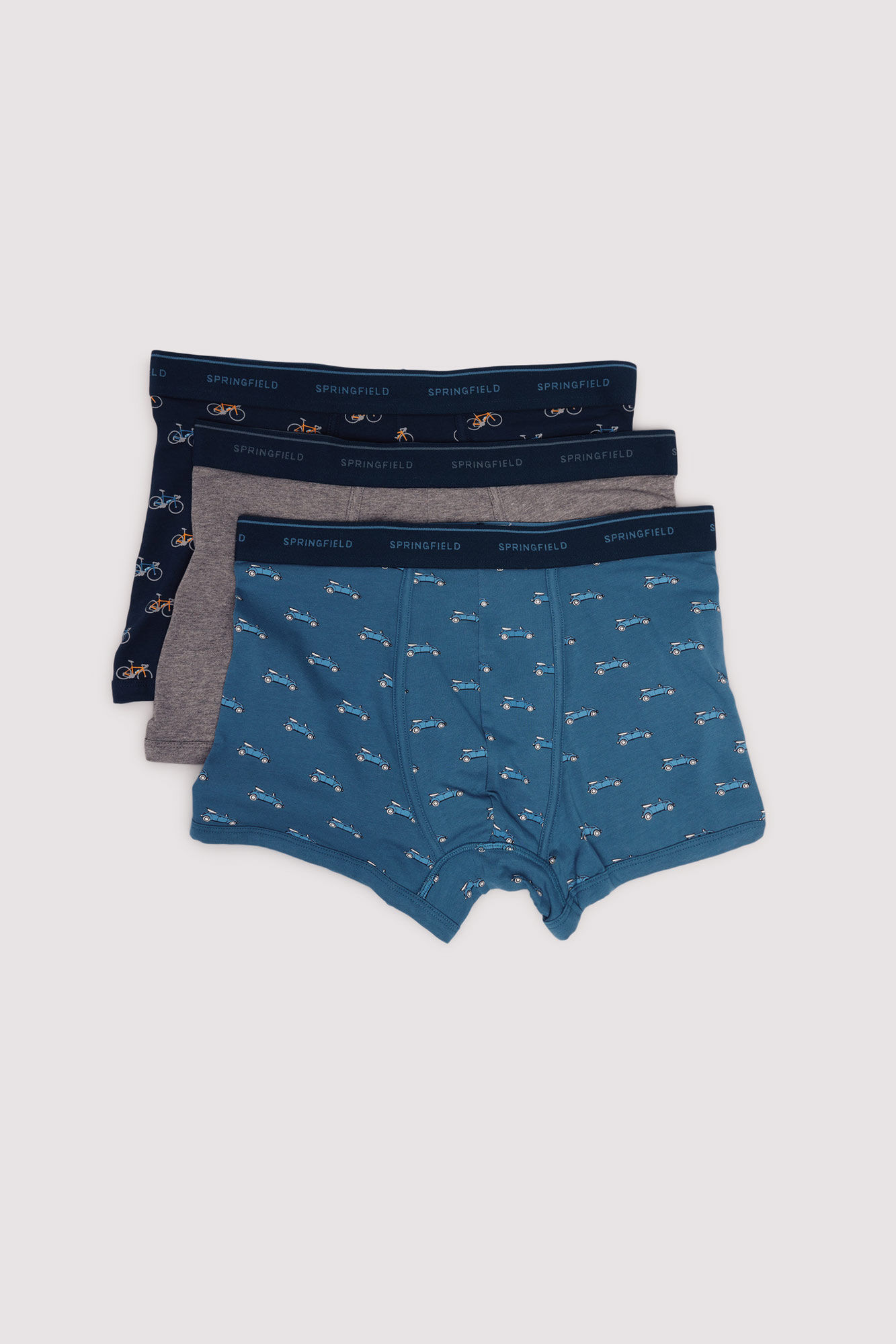 Springfield Pakovanje od 3 para bokserica sa vozilima
