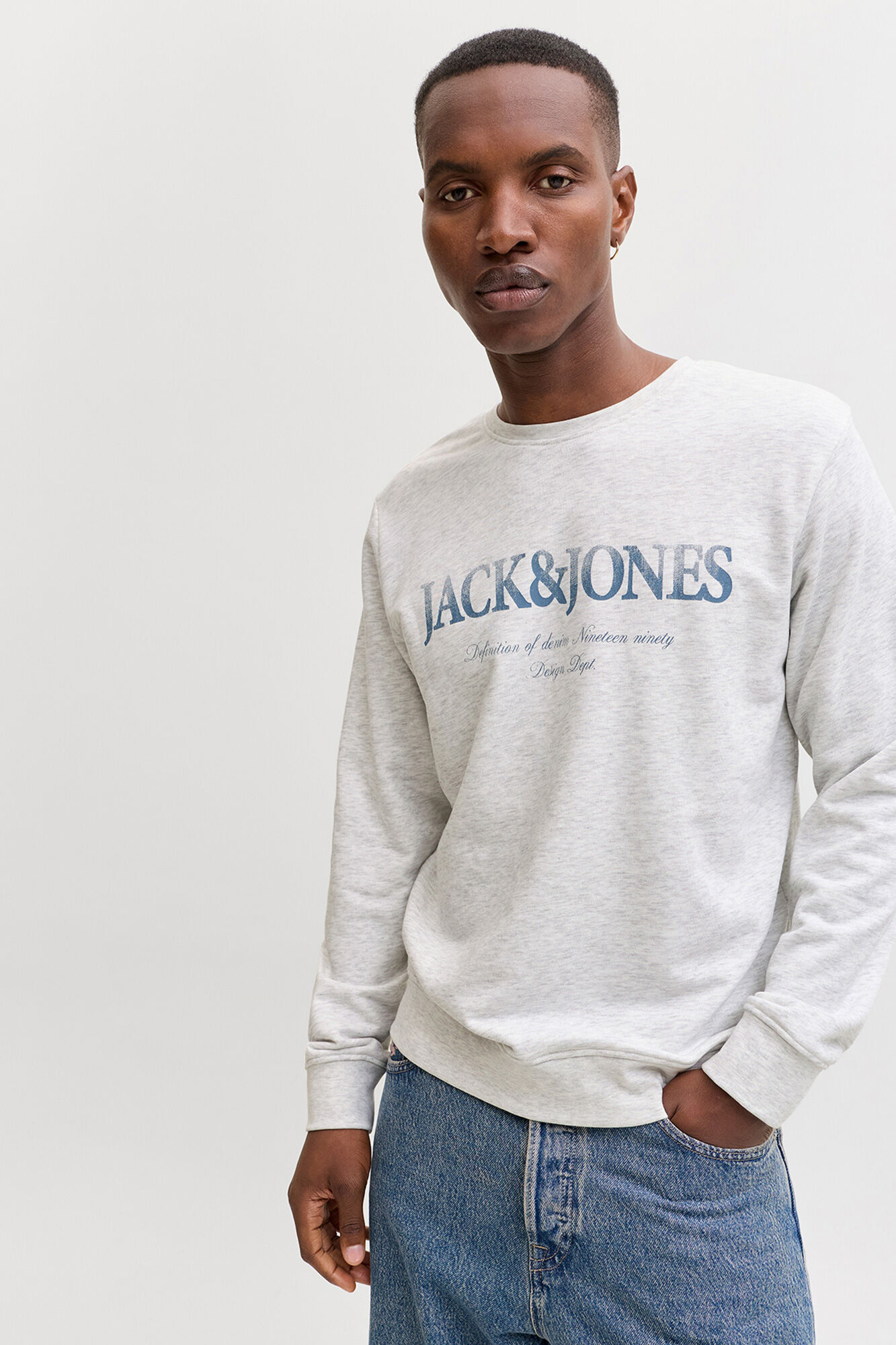 Jack & Jones Sudadera logo grande