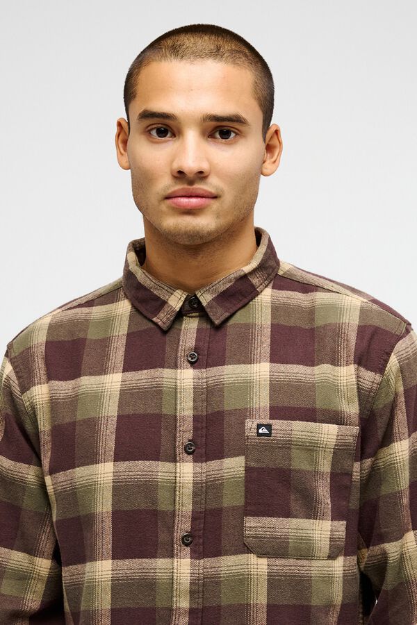 Quiksilver Camisa de manga comprida cru