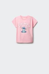 Springfield Kids Majica kratkih rukava "Lilo &Stich" za devojčice Roze