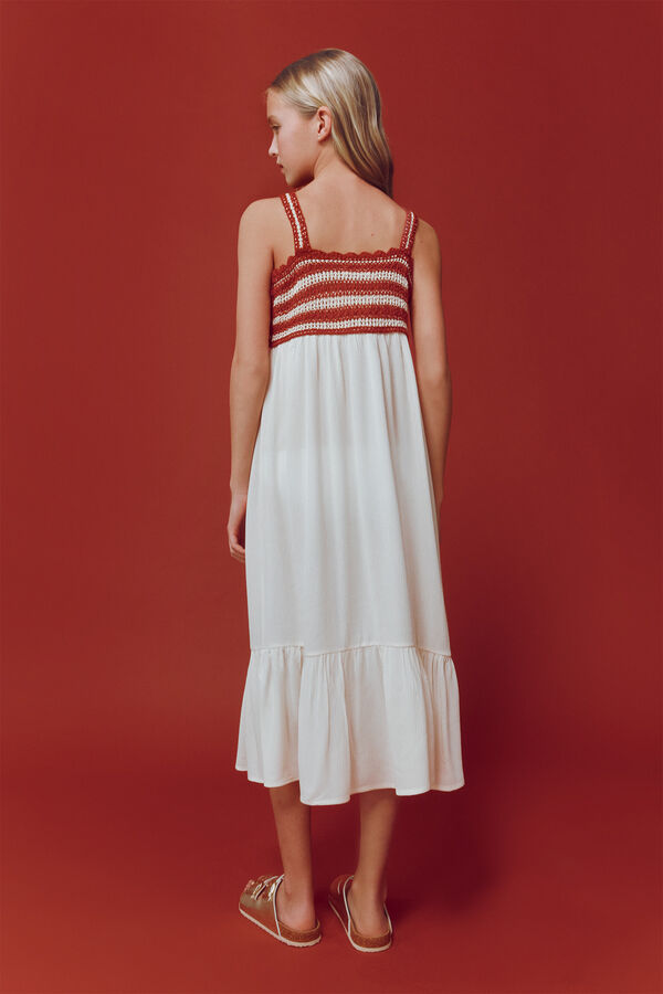 Springfield Kids Vestido Menorca tostado