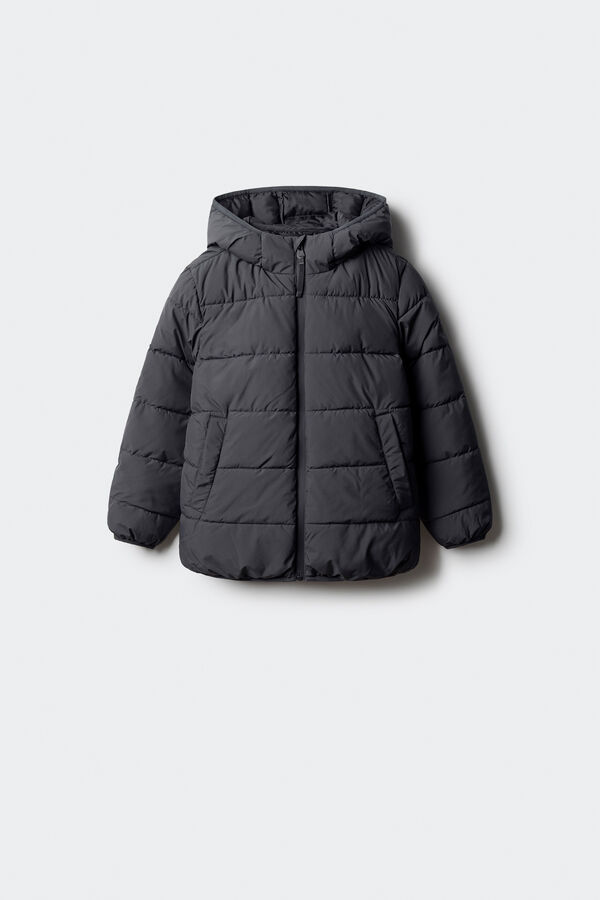 Springfield Kids Dečja štepana jakna Crna