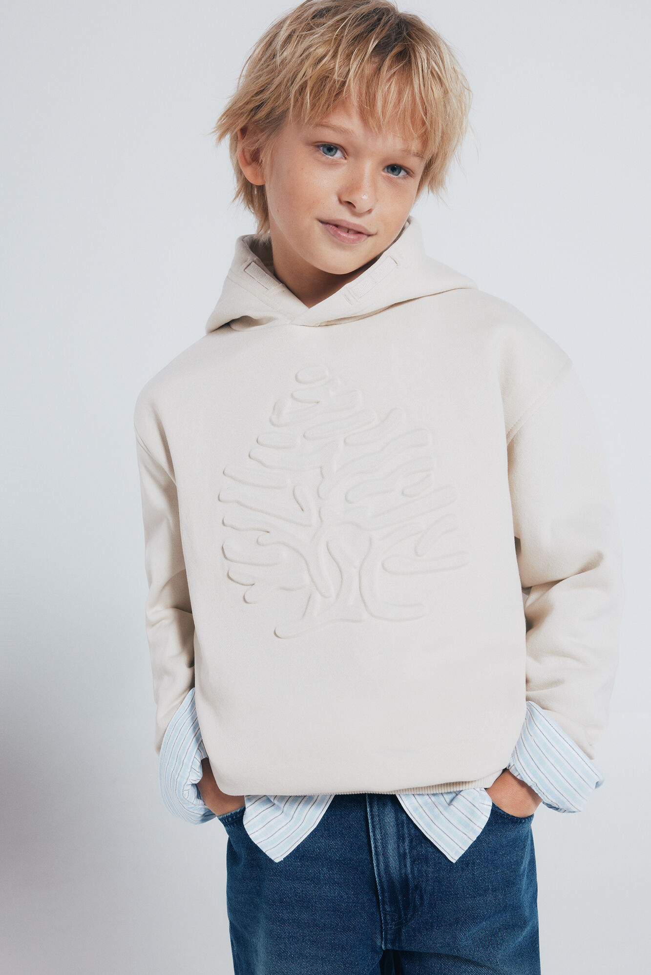 Springfield Kids Sudadera &aacute;rbol con capucha