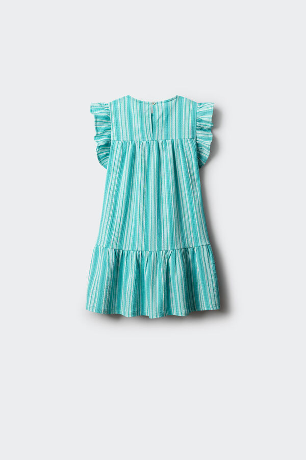 Springfield Kids Haljina na pruge za devojčice Print