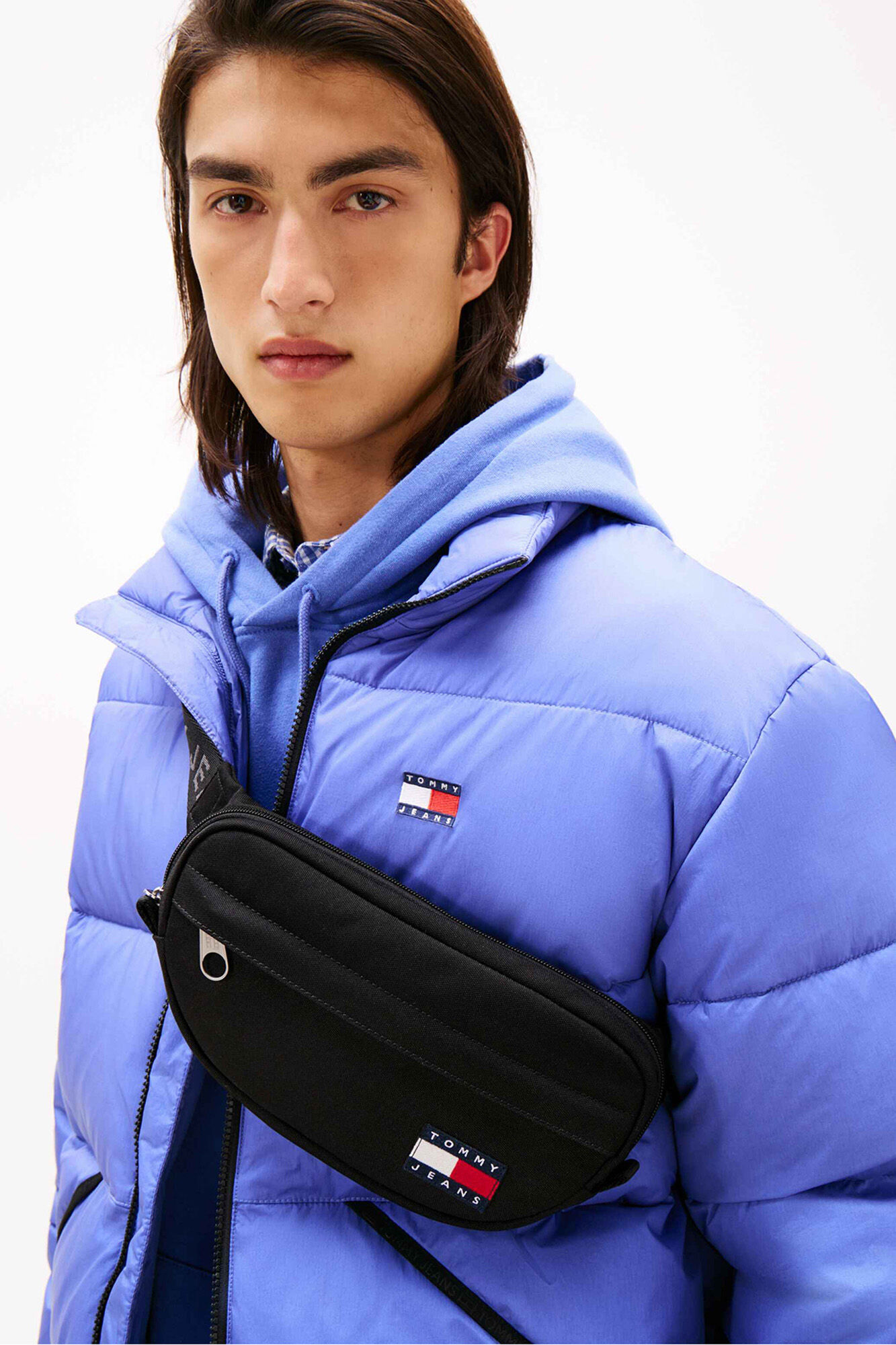 Tommy Jeans Ri&ntilde;onera de Tommy Jeans con logo bandera