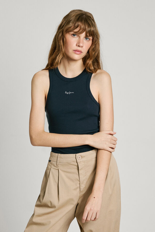 Pepe Jeans Camiseta tirantes azul