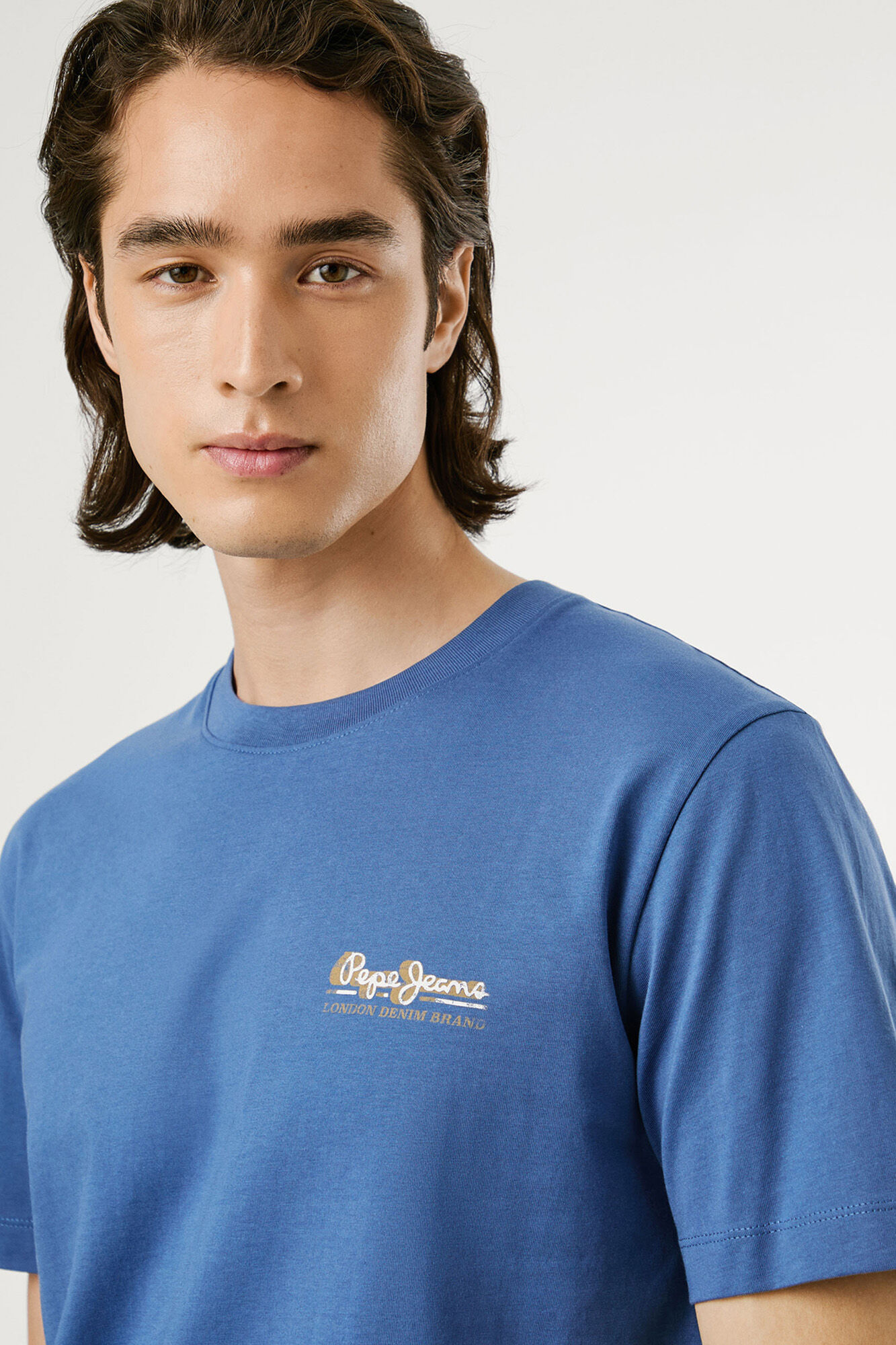 Pepe Jeans Camiseta Logo Estampado Fit Regular