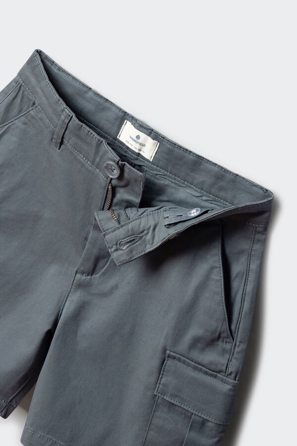 Springfield Kids Dečije chino cargo bermude Plava