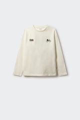 Springfield Kids Japan bike long sleeve shirt for boys Bež