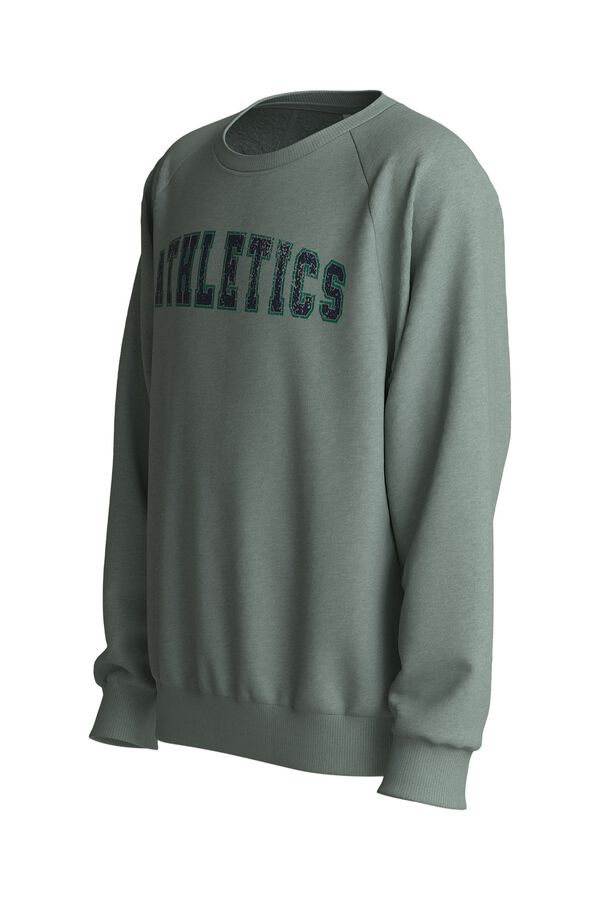 Name It Sudadera de cuello redondo verde