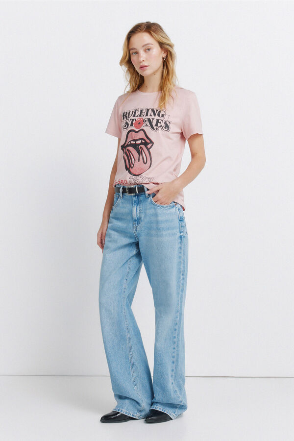 Springfield Majica kratkih rukava Roze