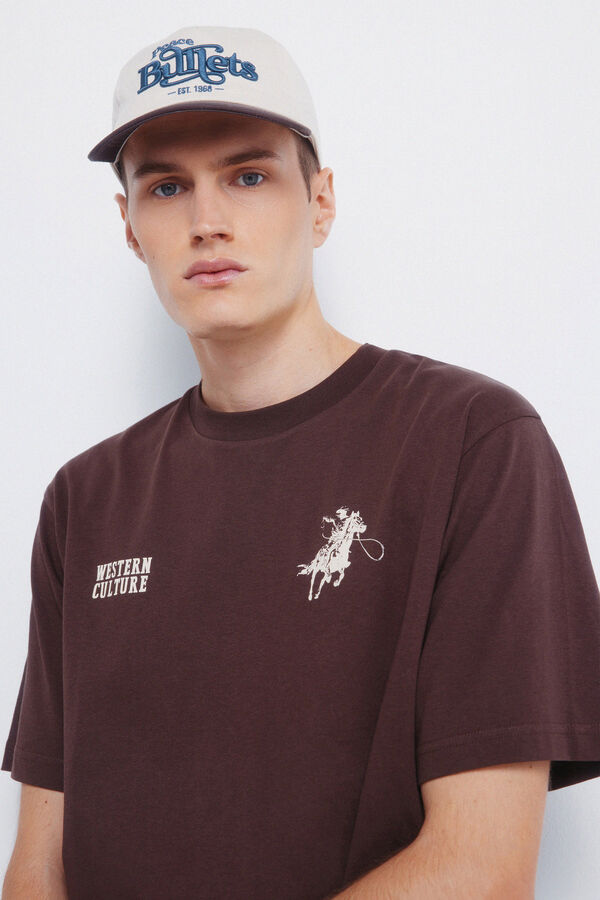 Springfield Majica „Nasleđe i veštine“ Braon