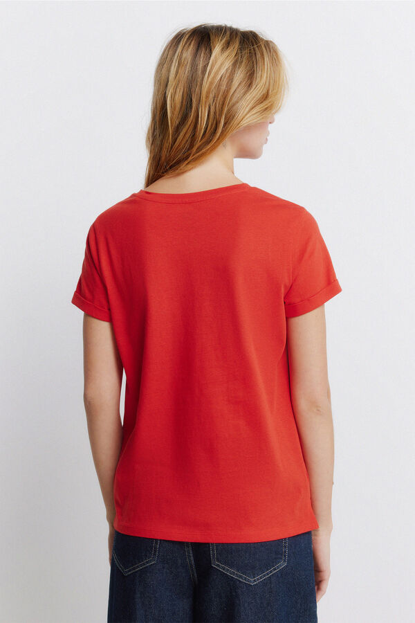 Springfield Majica "Mafalda" Crvena