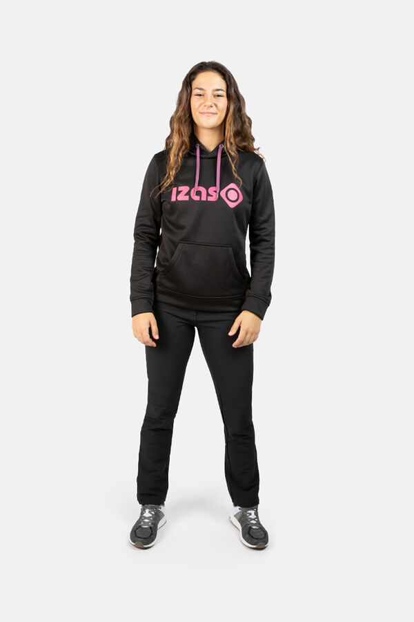 Izas Sudadera con capucha lynx w v3 negro