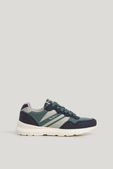 Pepe Jeans Zapatillas urbanas multimaterial azul