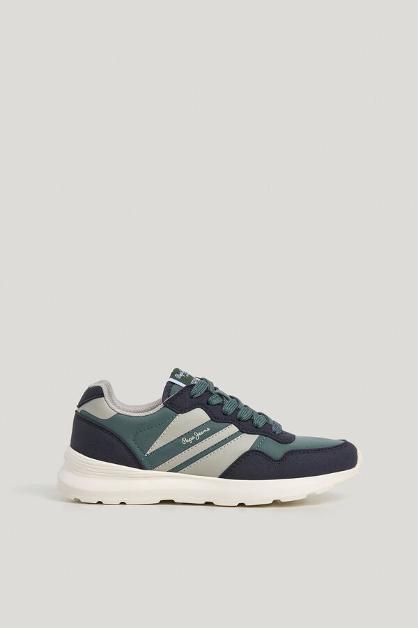 Pepe Jeans Zapatillas urbanas multimaterial azul