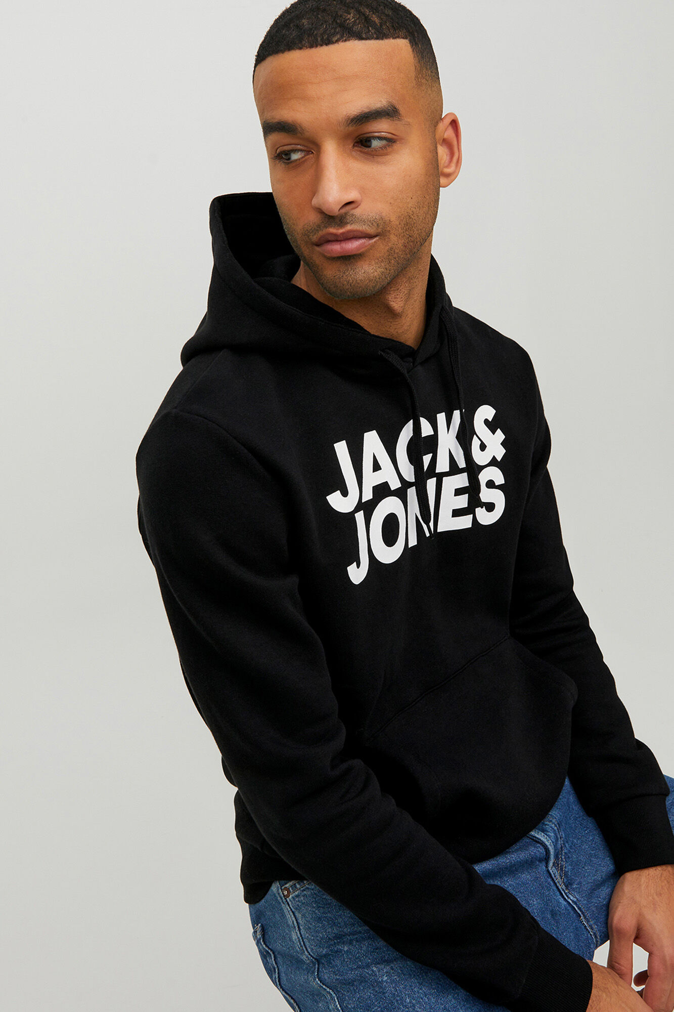 Jack & Jones Pul&oacute;ver el&uuml;lső log&oacute;val