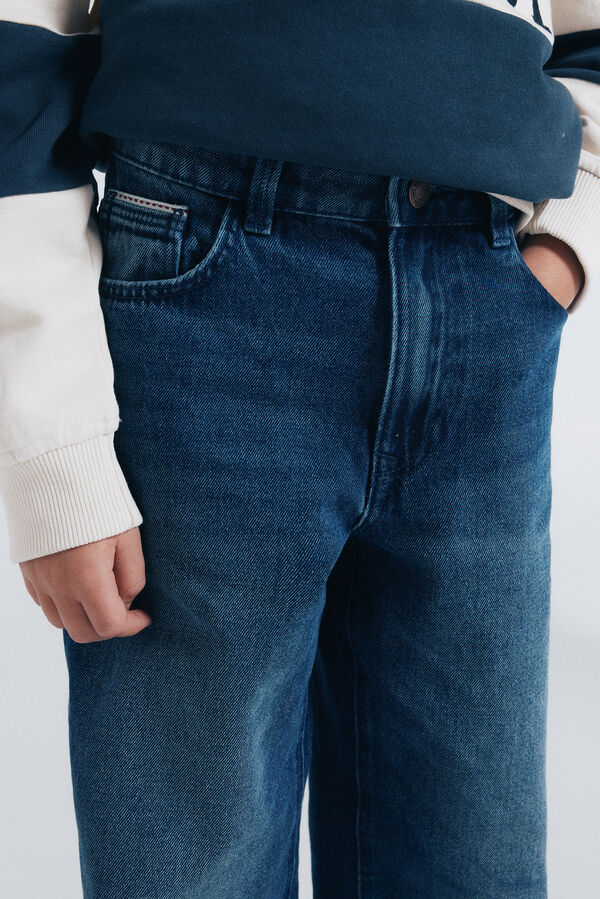 Springfield Kids Straight denim for boys Plava