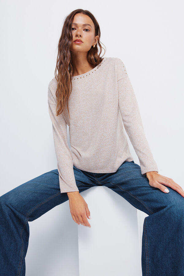 Springfield Majica sa čamcima i brodskim majica Braon