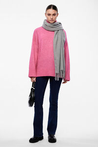 Pieces Cachecol leve com franjas