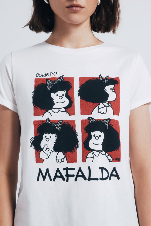 Springfield "Mafalda" T-shirt printed