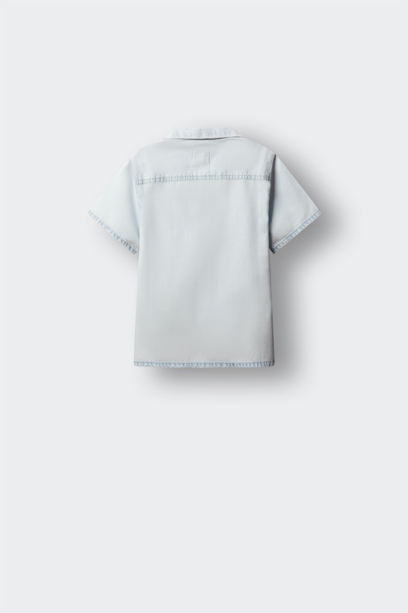 Springfield Kids Camisa manga corta chambray ni&ntilde;o