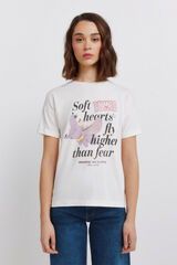 Springfield Majica sa kratkim rukavima DISNEY Bež