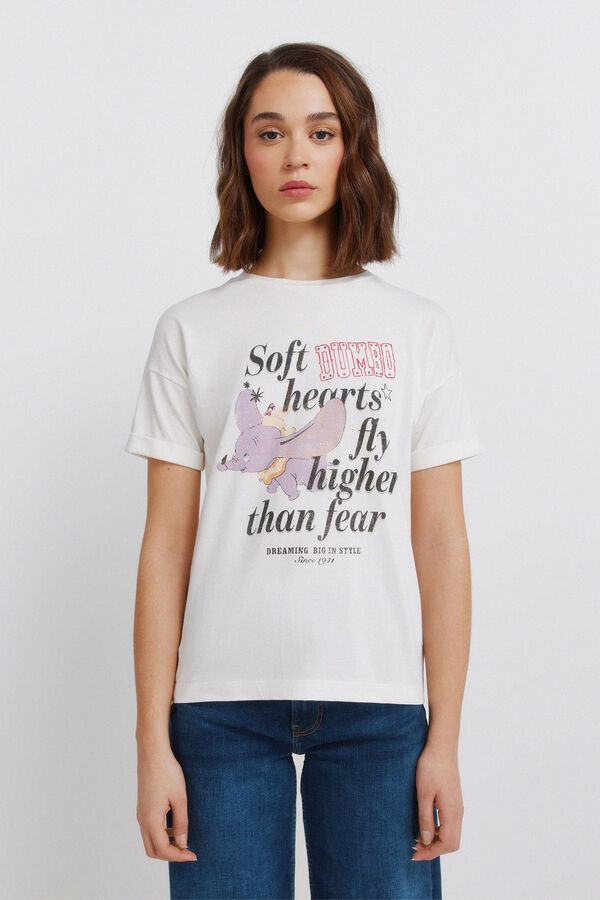 Springfield Majica sa kratkim rukavima DISNEY Bež