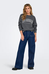 Only Round neck sweatshirt blue