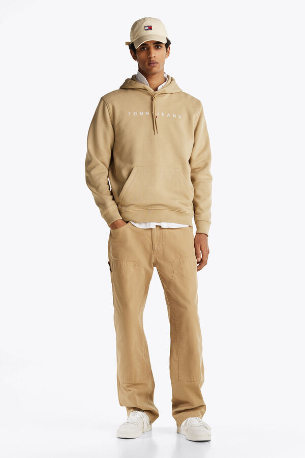 Tommy Jeans Sudadera con capucha de hombre Tommy Jeans beige