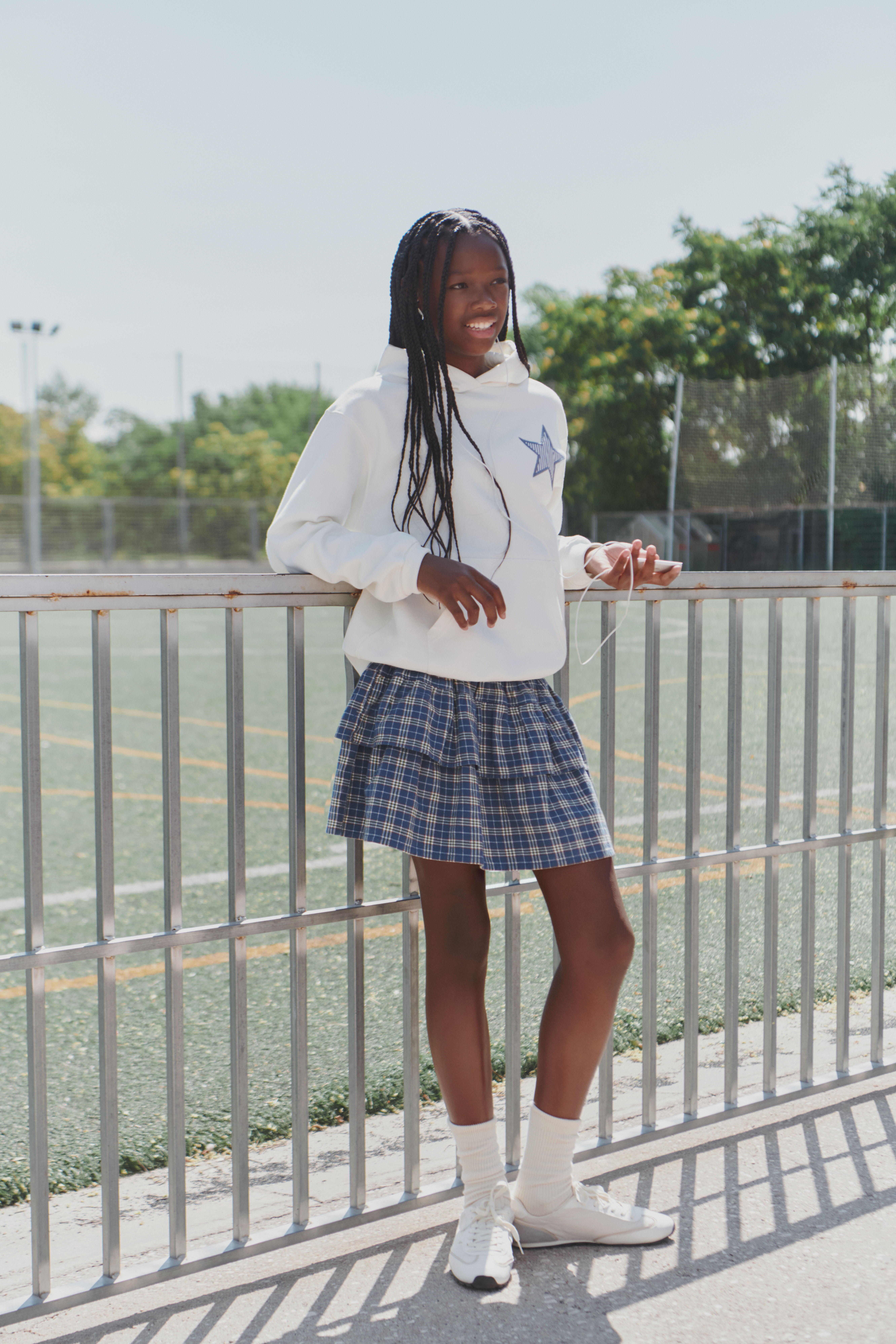Springfield Kids Falda cuadros ni&ntilde;a