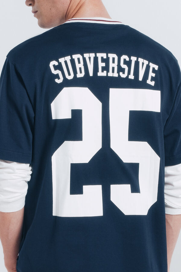 Springfield Subverzivna majica 25 Plava