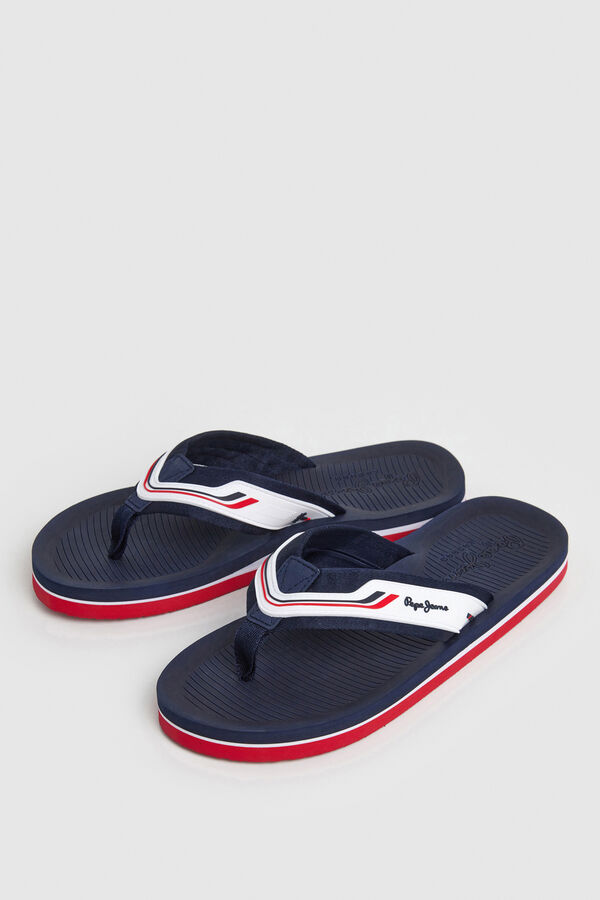 Pepe Jeans Color Block Beach Flip Flops Bela