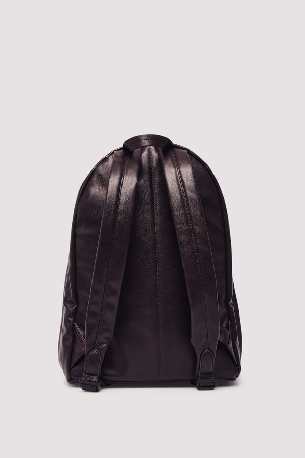 Springfield Ležerni ranac sa od veštačke kože braon boje Braon