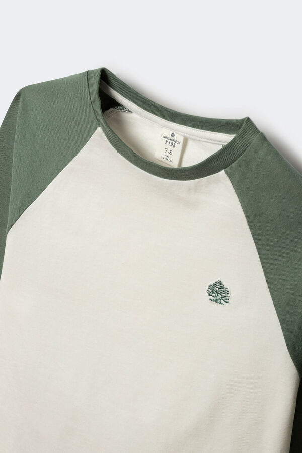 Springfield Kids dugi rukav rukava za dječake Zelena