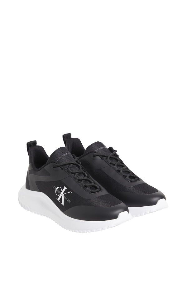 CK Jeans Zapatilla runner Calvin Klein Jeans mujer negro